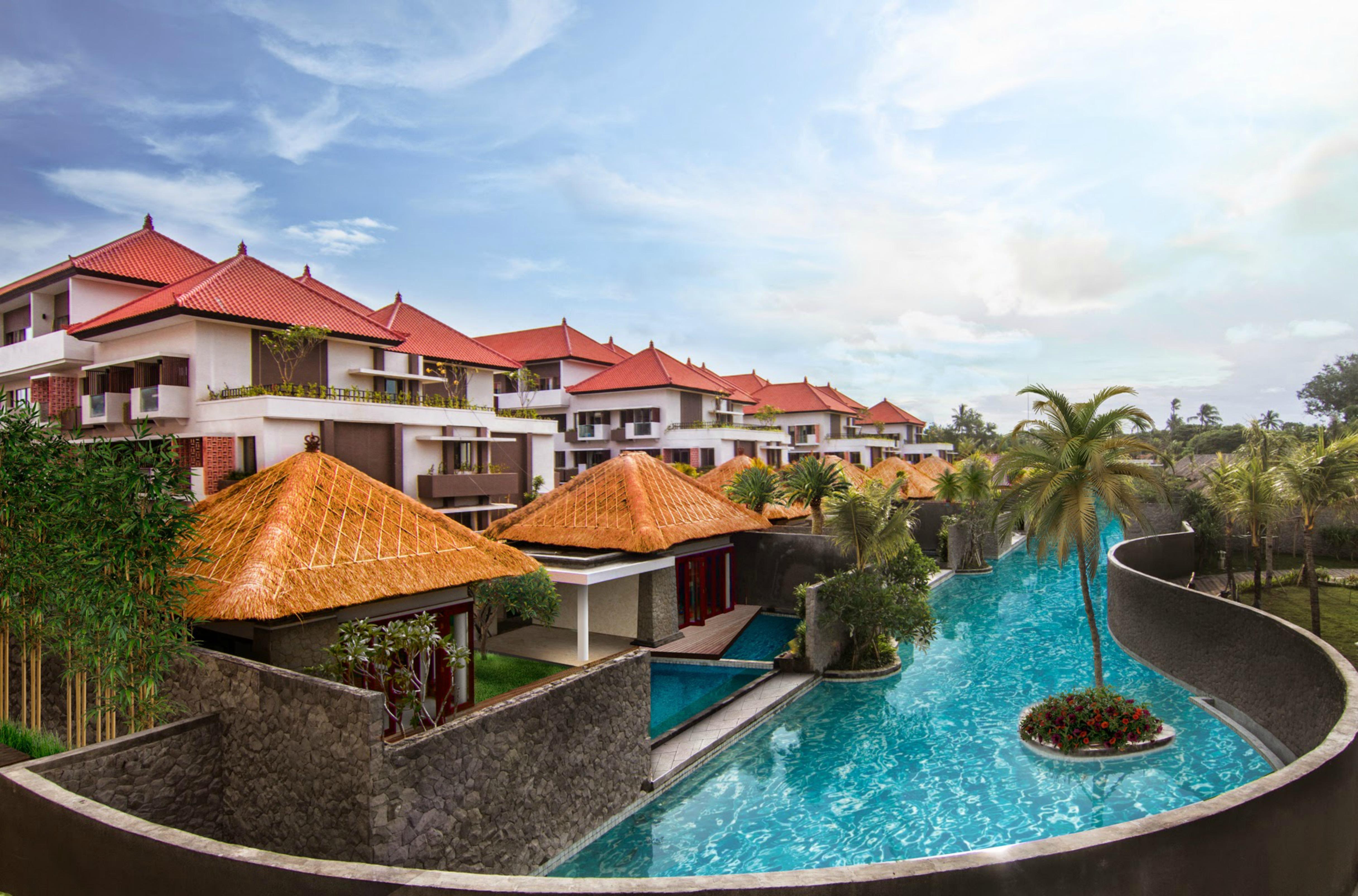 努沙杜瓦梅鲁萨卡酒店 外观 照片 The resort's villas